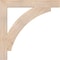 Ekena Millwork Thorton Block Smooth Bracket, Douglas Fir, 3 1/2"W x 30"D x 30"H BKT04X30X30THR05SDF - alternate 4